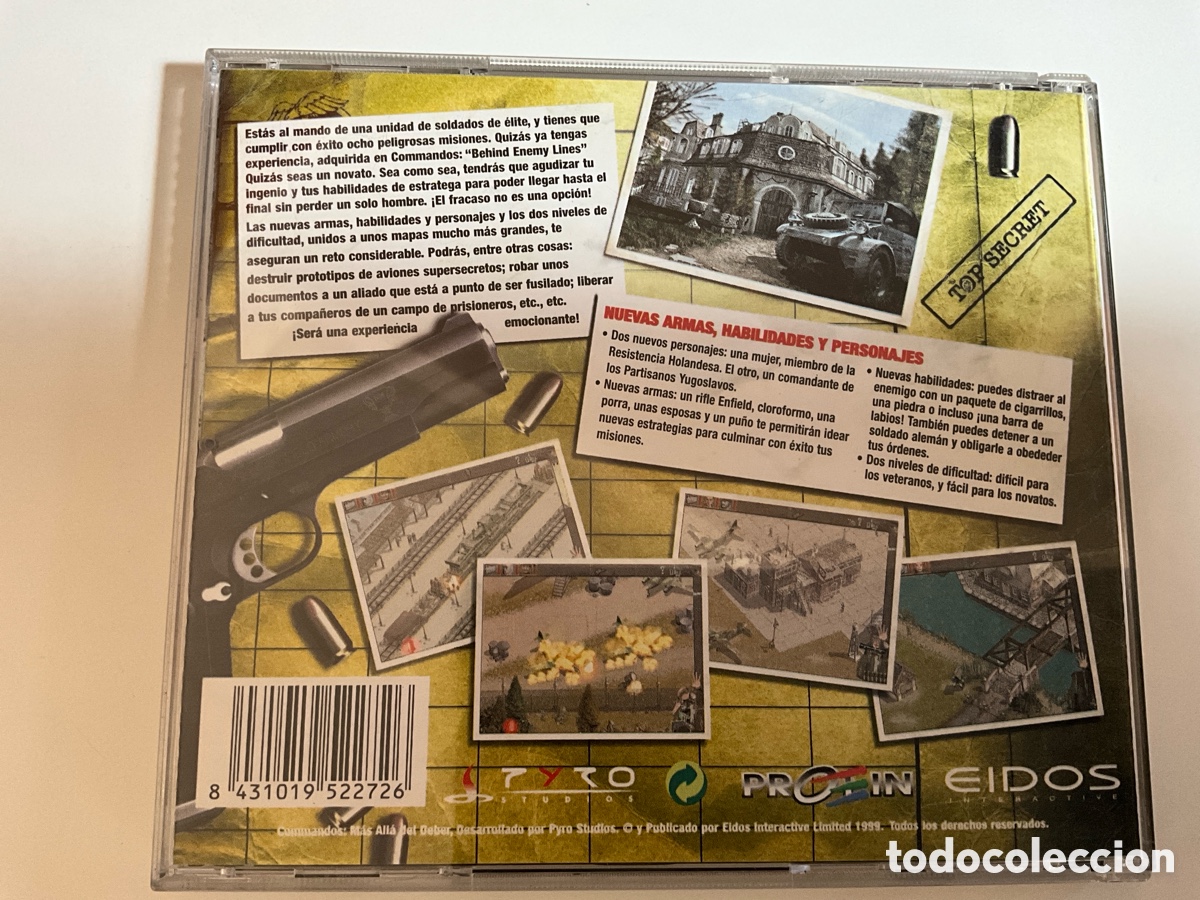 Videojuegos y consolas: COMMANDOS MAS ALLA DEL DEBER - Foto 2