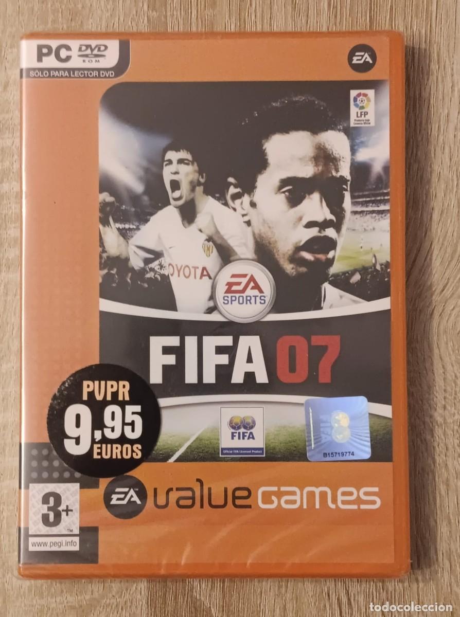 Videojuegos y consolas: JUEGO PC DVD FIFA 07 NUEVO PRECINTADO
