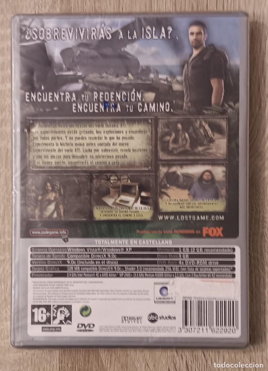 Videojuegos y consolas: JUEGO PC DVD PERDIDOS NUEVO PRECINTADO - Foto 2