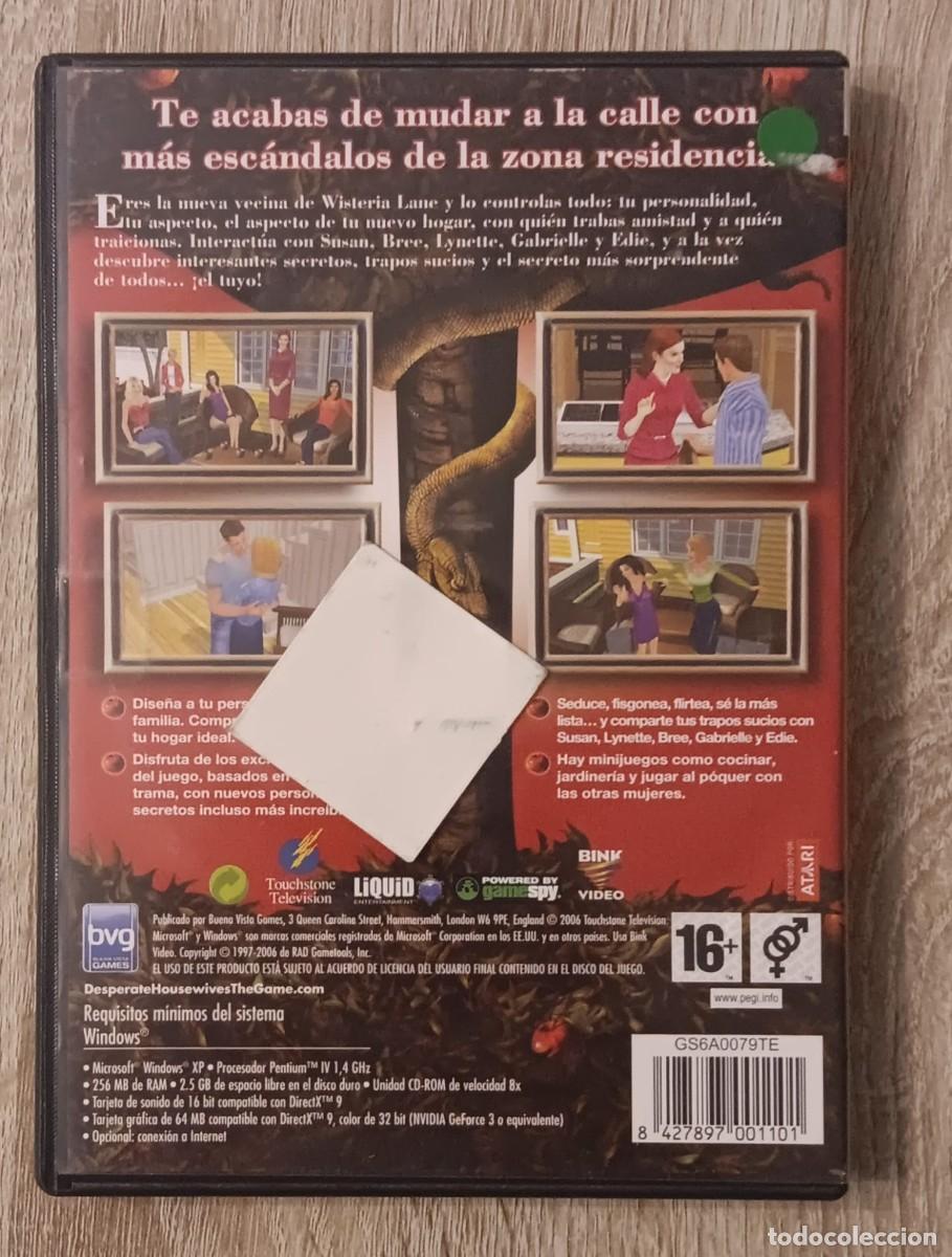 Videojuegos y consolas: JUEGO PC DVD MUJERES DESESPERADAS - Foto 4