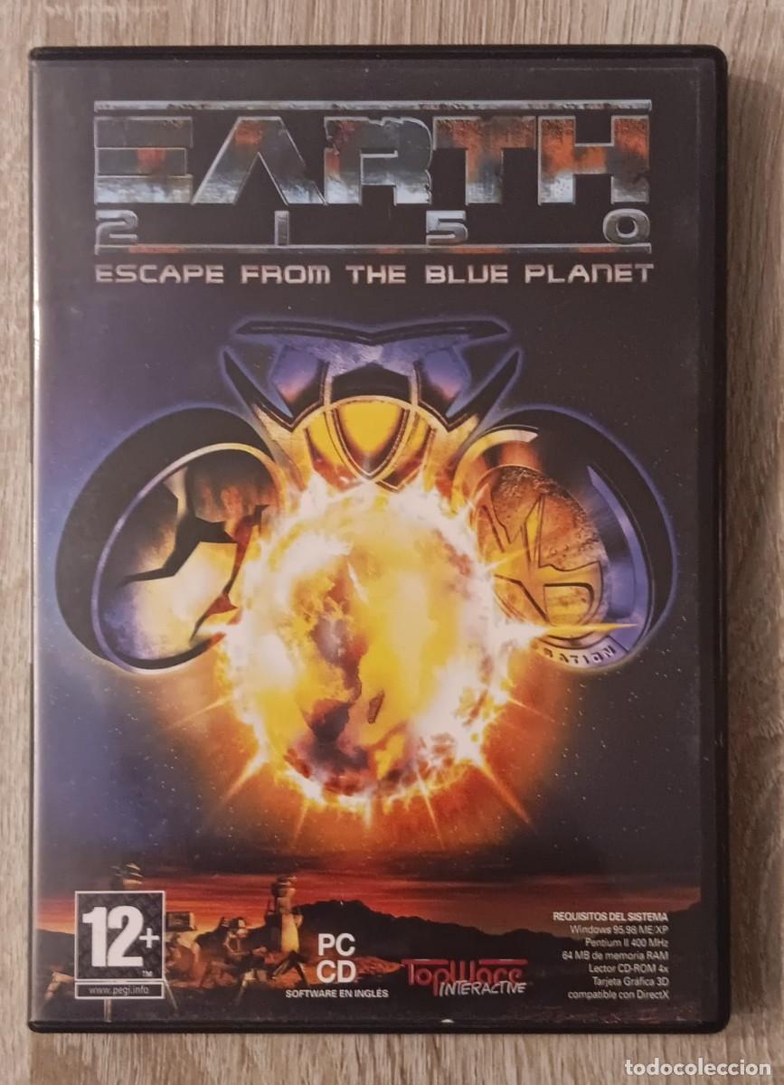 Videojuegos y consolas: JUEGO PC DVD EARTH 2150 ESCAPE FROM THE BLUE PLANET
