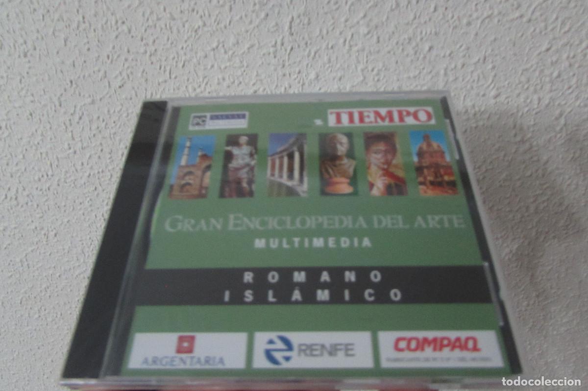 Videojuegos y consolas: CD Multimedia: Gran Enciclopedia del Arte - Romano, Islamico. PRECINTADO