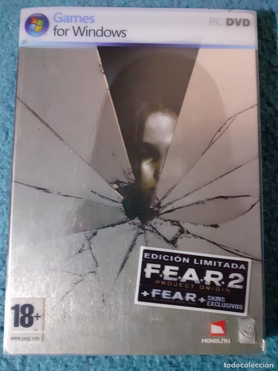 Videojuegos y consolas: Juego PC F.E.A.R. 2 Project Origin - Edici&oacute;n Limitada Caja Met&aacute;lica Steelbook - 100% Completo