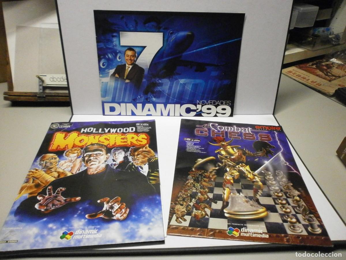 Videojuegos y consolas: lote de catalogos dinamic a&ntilde;os 90