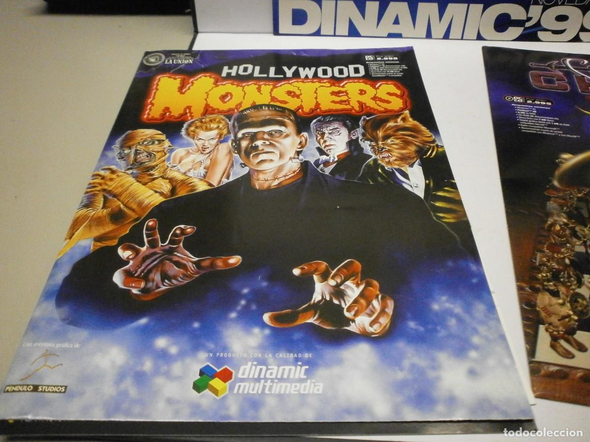 Videojuegos y consolas: lote de catalogos dinamic a&ntilde;os 90 - Foto 2