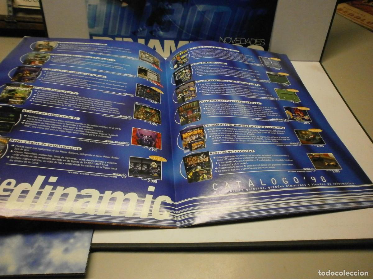 Videojuegos y consolas: lote de catalogos dinamic a&ntilde;os 90 - Foto 7