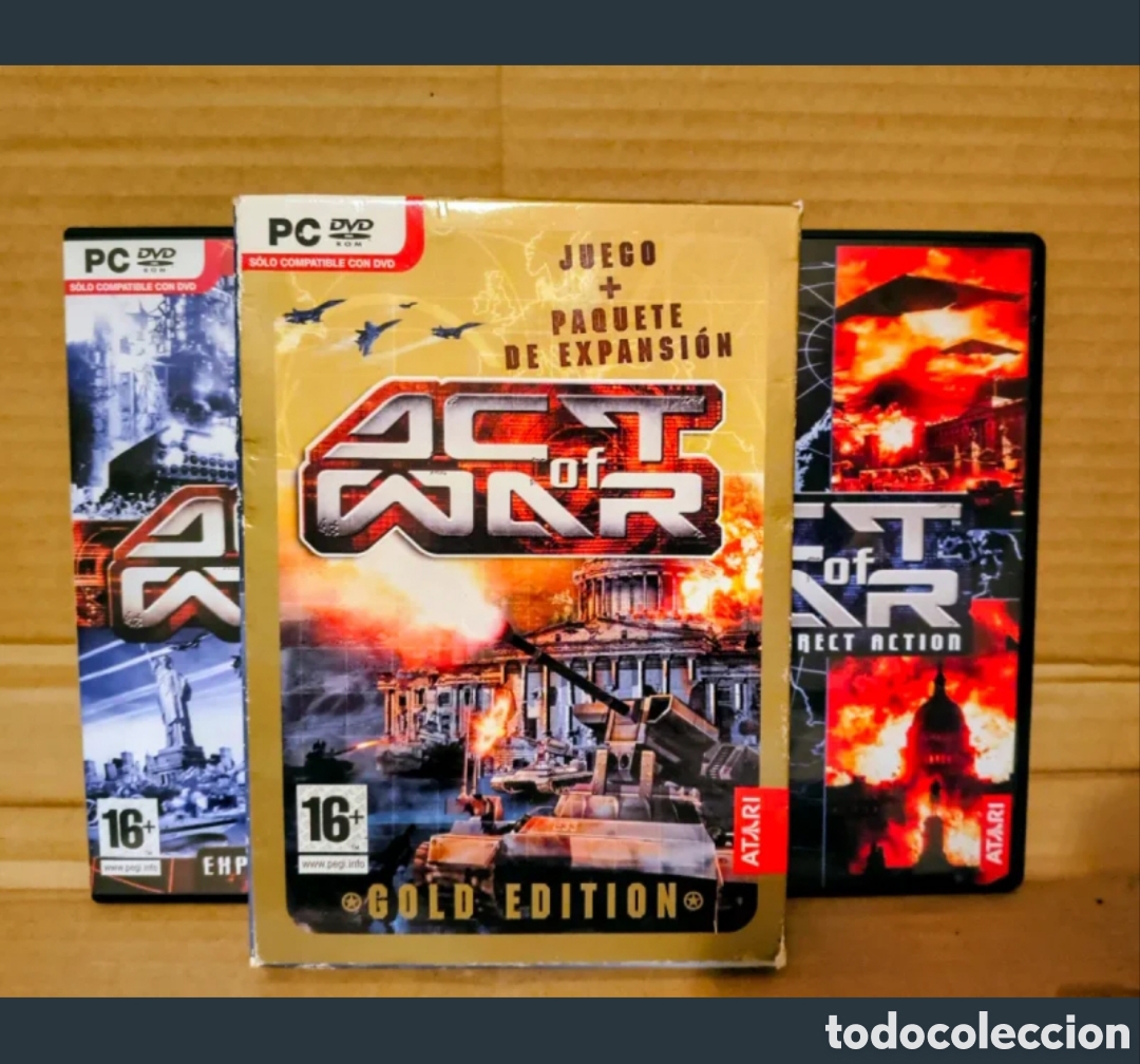 Videojuegos y consolas: Act of War Gold Edition PC DVD