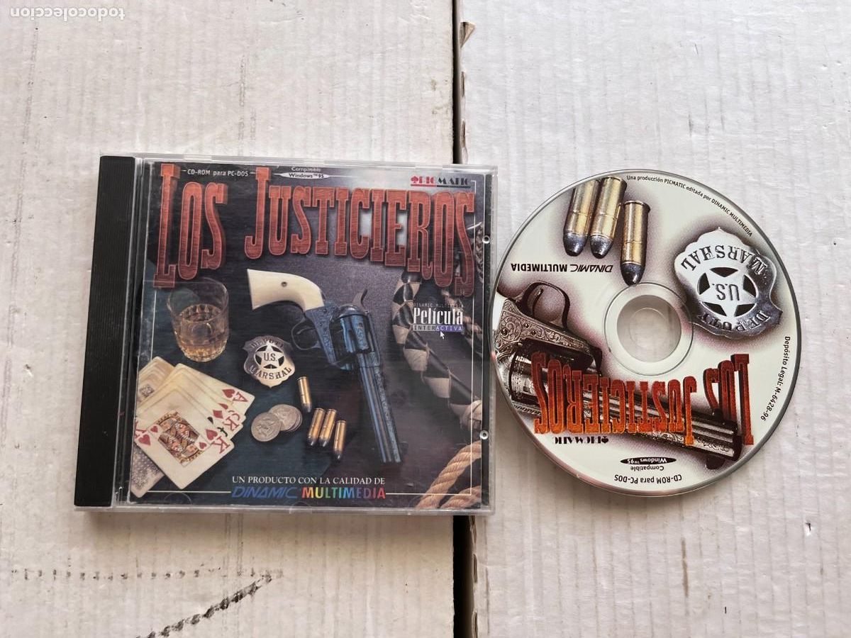 Videojuegos y consolas: LOS JUSTICIEROS - PC CD ROM KREATEN