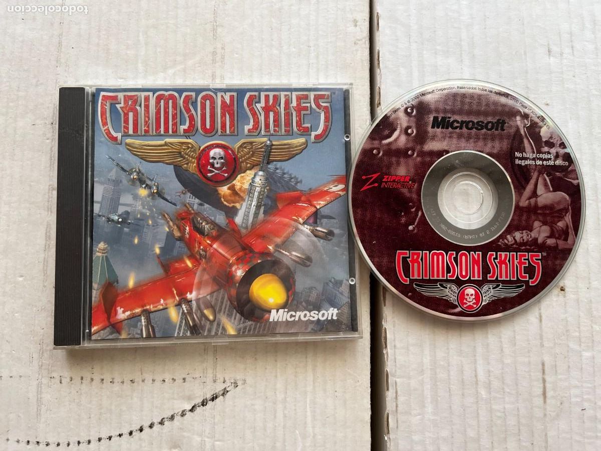 Videojuegos y consolas: CRIMSON SKIES PC CD ROM KREATEN