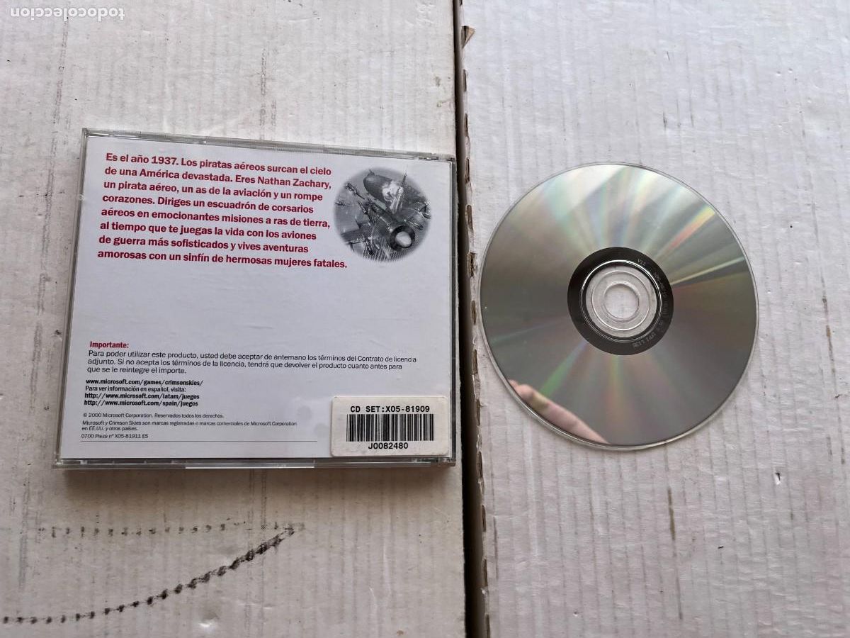 Videojuegos y consolas: CRIMSON SKIES PC CD ROM KREATEN - Foto 2
