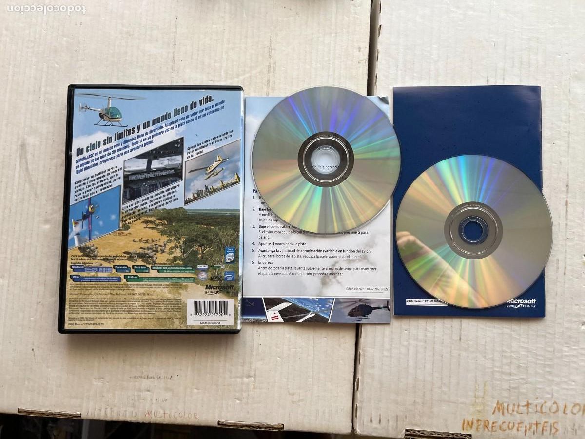 Videojuegos y consolas: MICROSOFT FLIGHT SIMULATOR X - PC DVD KREATEN - Foto 2