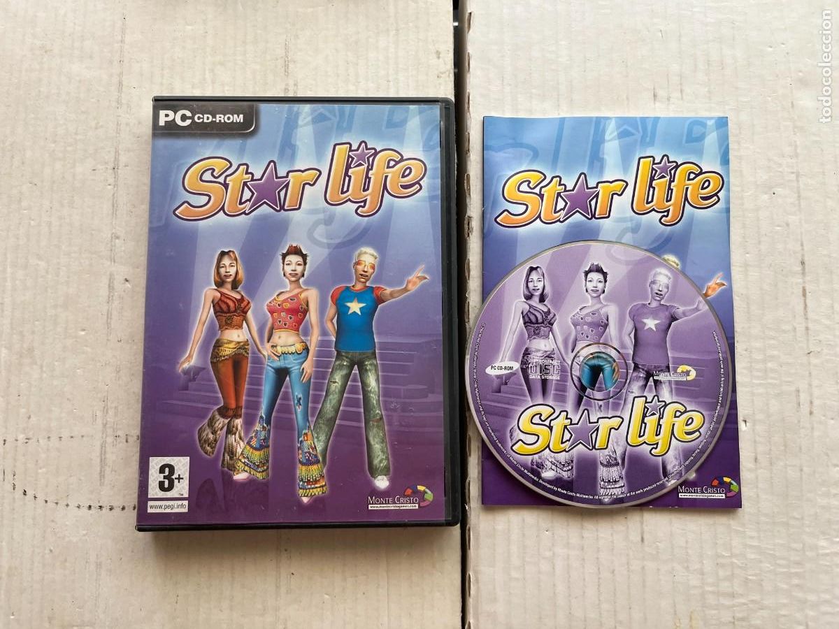 Videojuegos y consolas: STAR LIFE - PC CD KREATEN