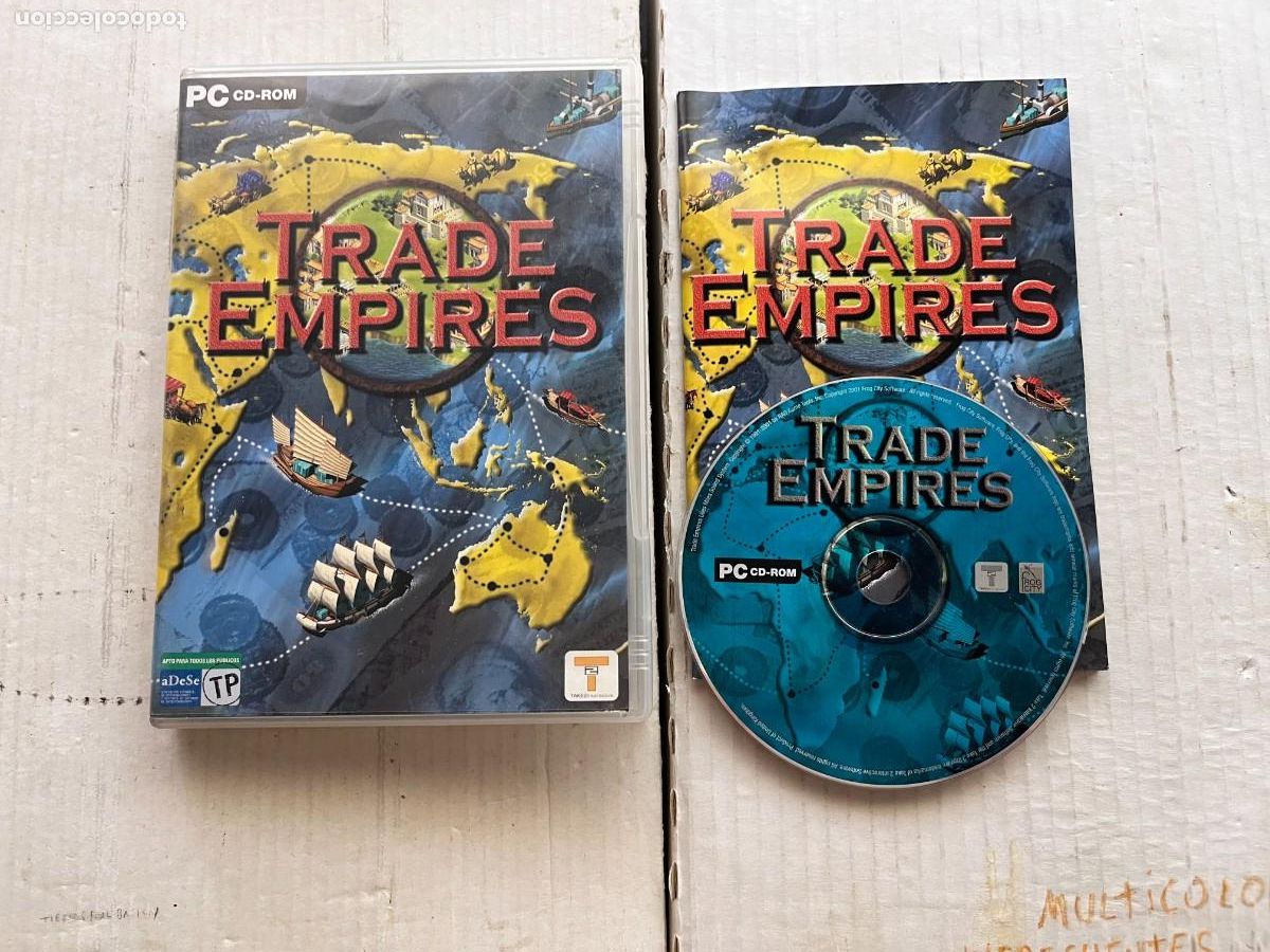 Videojuegos y consolas: TRADE EMPIRES - PC CD KREATEN