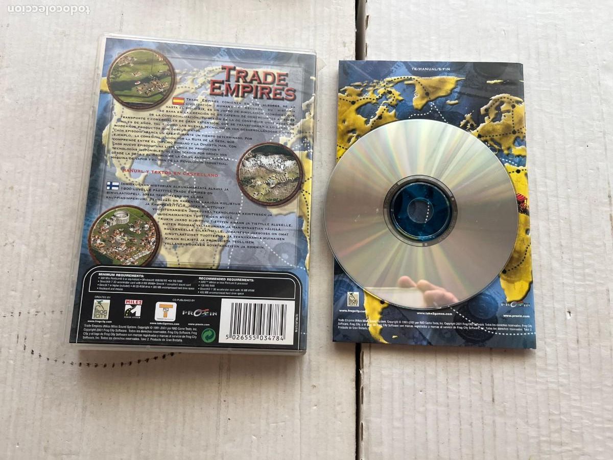 Videojuegos y consolas: TRADE EMPIRES - PC CD KREATEN - Foto 2