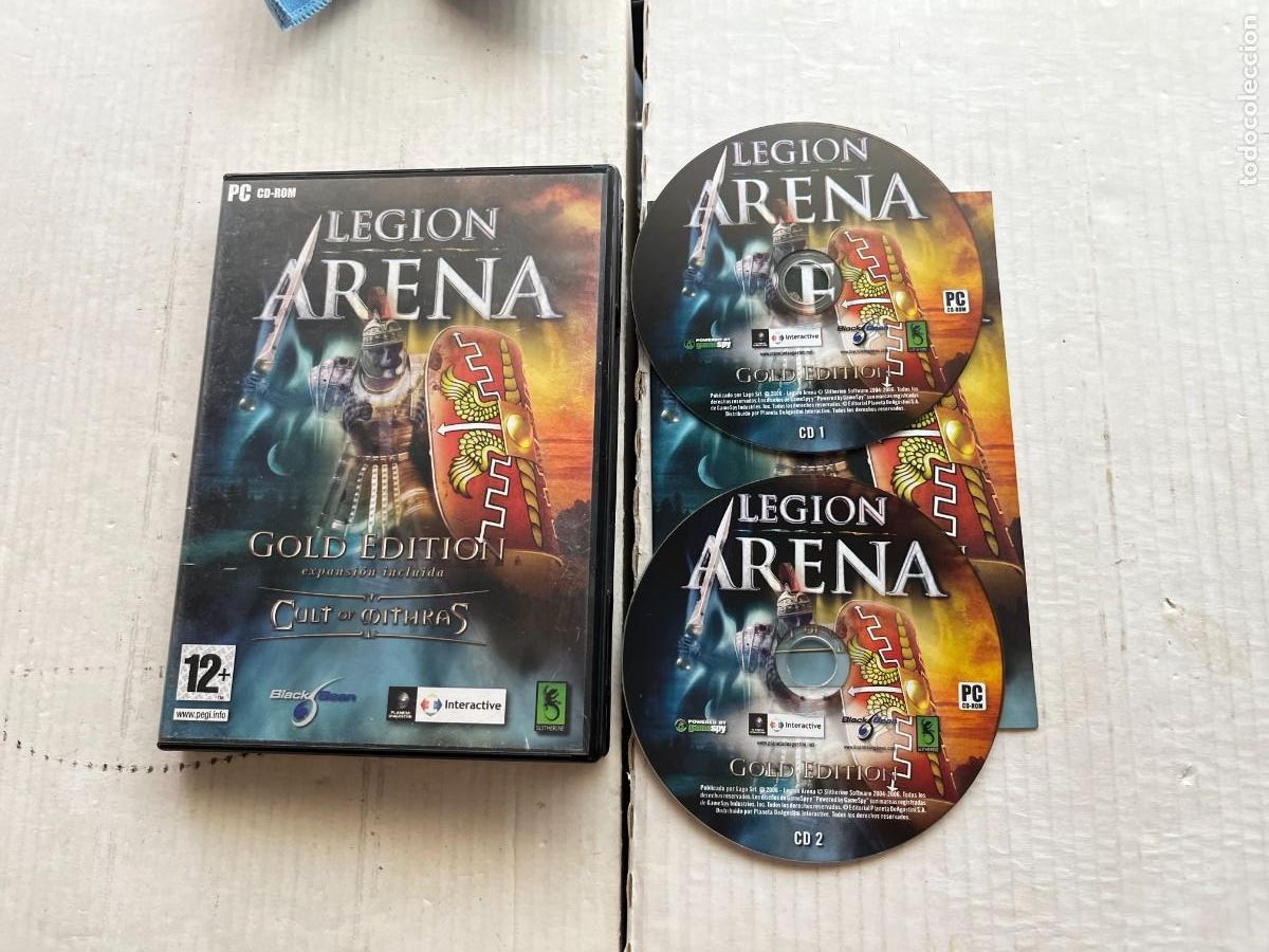 Videojuegos y consolas: LEGION ARENA GOLD EDITION PC CD KREATEN