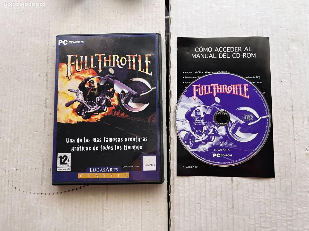 Videojuegos y consolas: FULL THROTTE PC CD KREATEN FULLTHROTTE