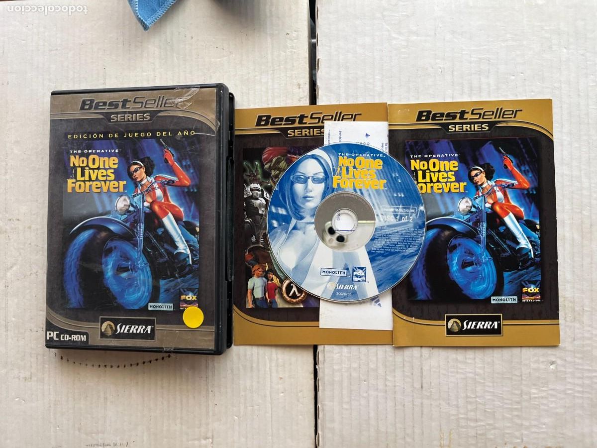 Videojuegos y consolas: THE OPERATIVE NO ONE LIVES FOREVER PC CD KREATEN