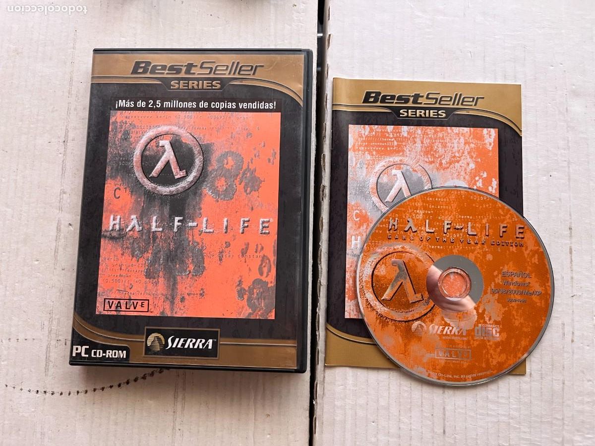 Videojuegos y consolas: HALFLIFE SIERRA HALF LIFE PC CD KREATEN