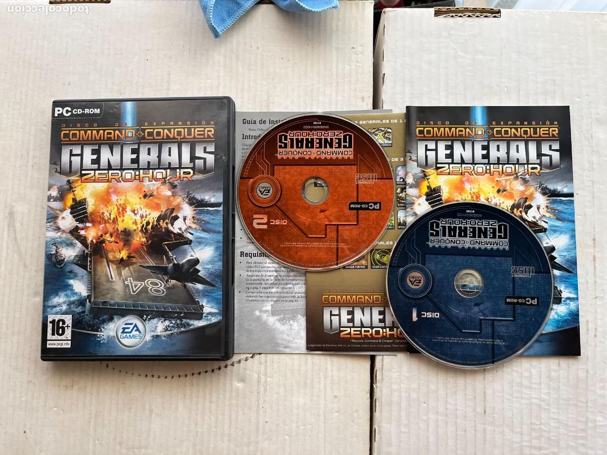Videojuegos y consolas: COMMAND AND CONQUER GENERALS ZERO HOUR EXPANSION - PC CD ROM KREATEN