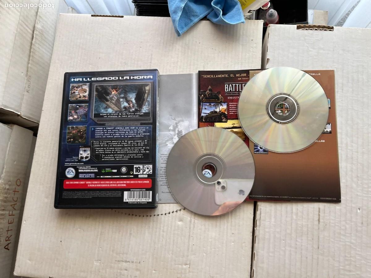 Videojuegos y consolas: COMMAND AND CONQUER GENERALS ZERO HOUR EXPANSION - PC CD ROM KREATEN - Foto 2