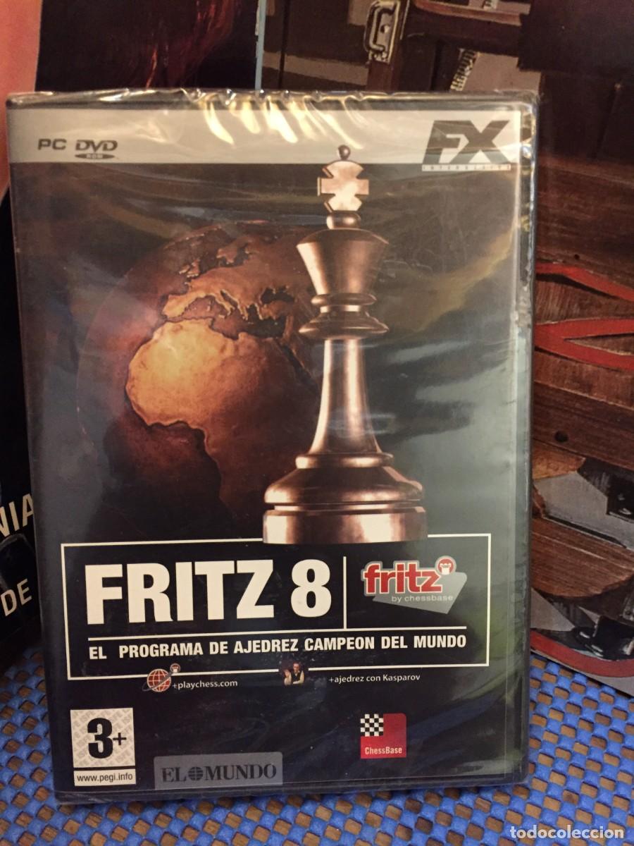 Videojuegos y consolas: juego pc Fritz 8 - el programade ajedrez campeon del mundo