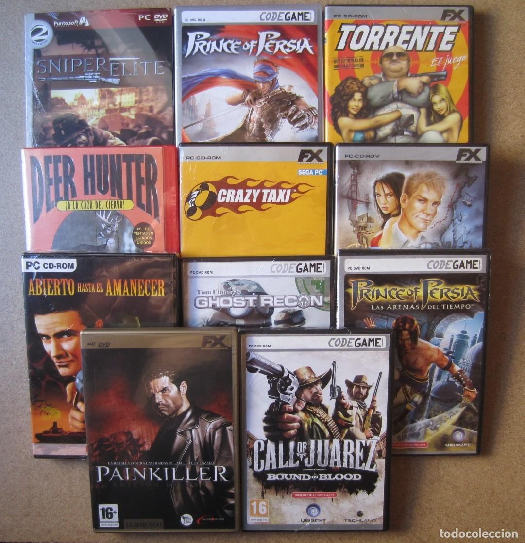 Videojuegos y consolas: Lote Juegos PC Accion