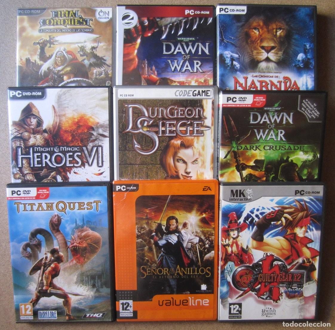 Videojuegos y consolas: Lote Juegos Rol y Fantasia PC