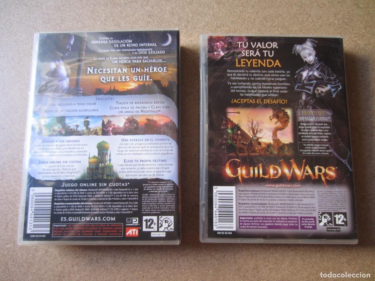 Videojuegos y consolas: Lote Juegos Guild Wars PC - Foto 2