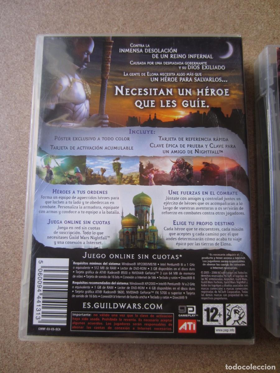 Videojuegos y consolas: Lote Juegos Guild Wars PC - Foto 3