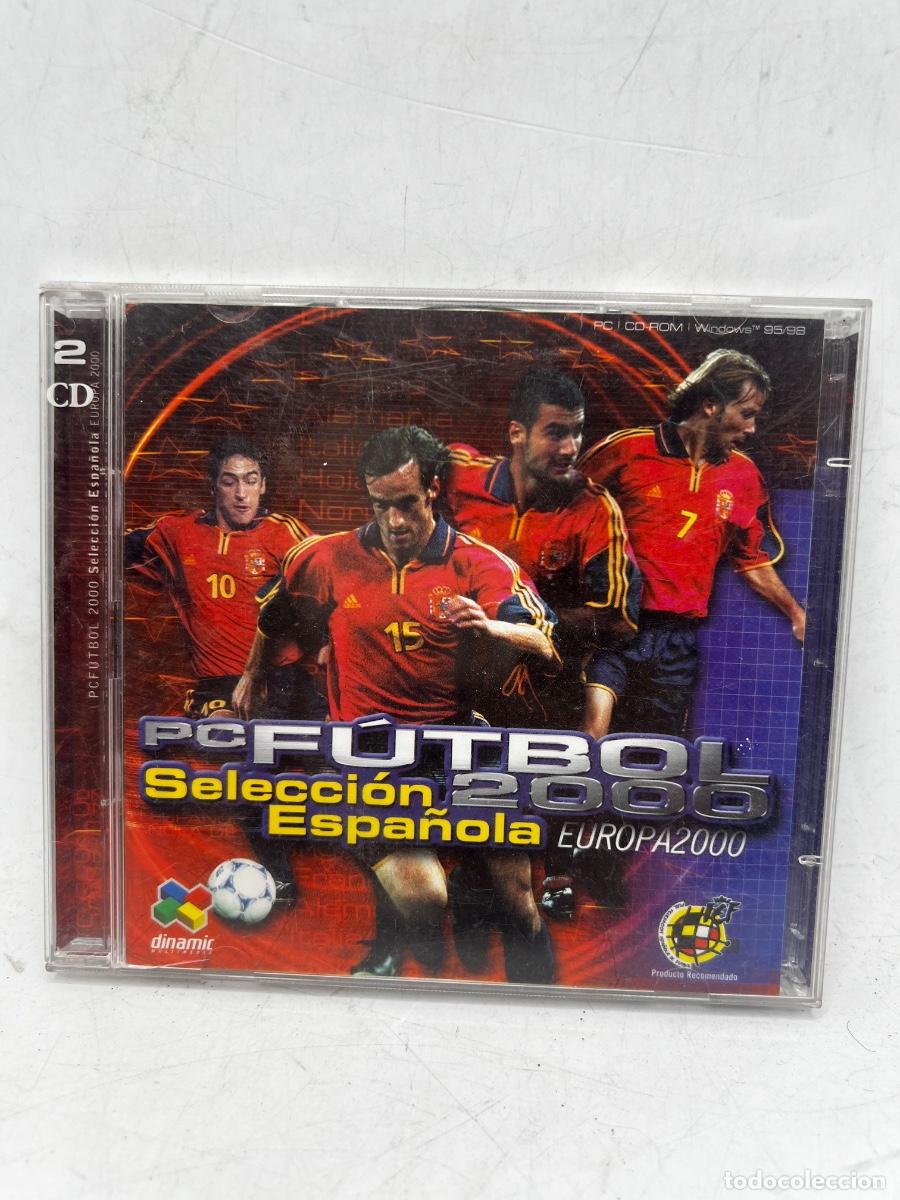 Videojuegos y consolas: PC F&Uacute;TBOL. SELECCI&Oacute;N ESPA&Ntilde;OLA. EUROPA 2000. 2 CD. DIN&Aacute;MICA MULTIMEDIA.