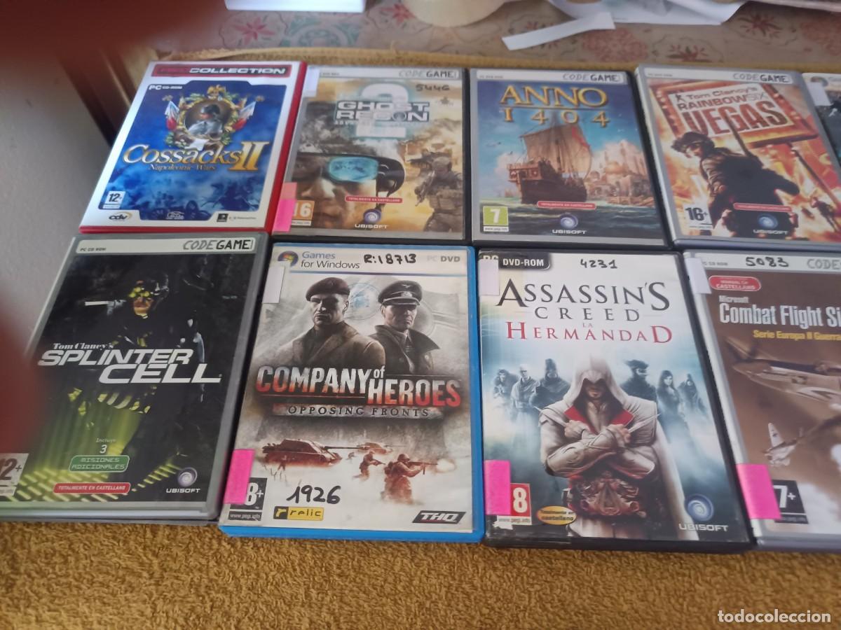 Videojuegos y consolas: 12 JUEGOS DE PC PAL ESP