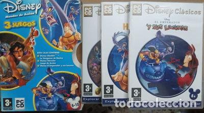 Videojuegos y consolas: Disney Mundos de Acci&oacute;n: 3 Juegos- 8427897000937