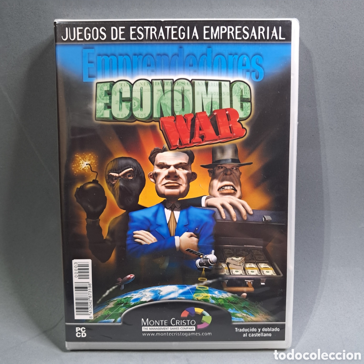 Videojuegos y consolas: ECONOMIC WAR, Juegos de Estrategia Empresarial. Precintado, en espa&ntilde;ol, para PC. Monte Cristo