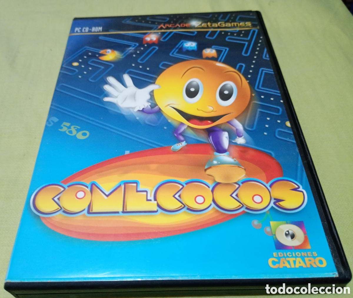 Videojuegos y consolas: Comecocos PC CD ROM perfecto estado