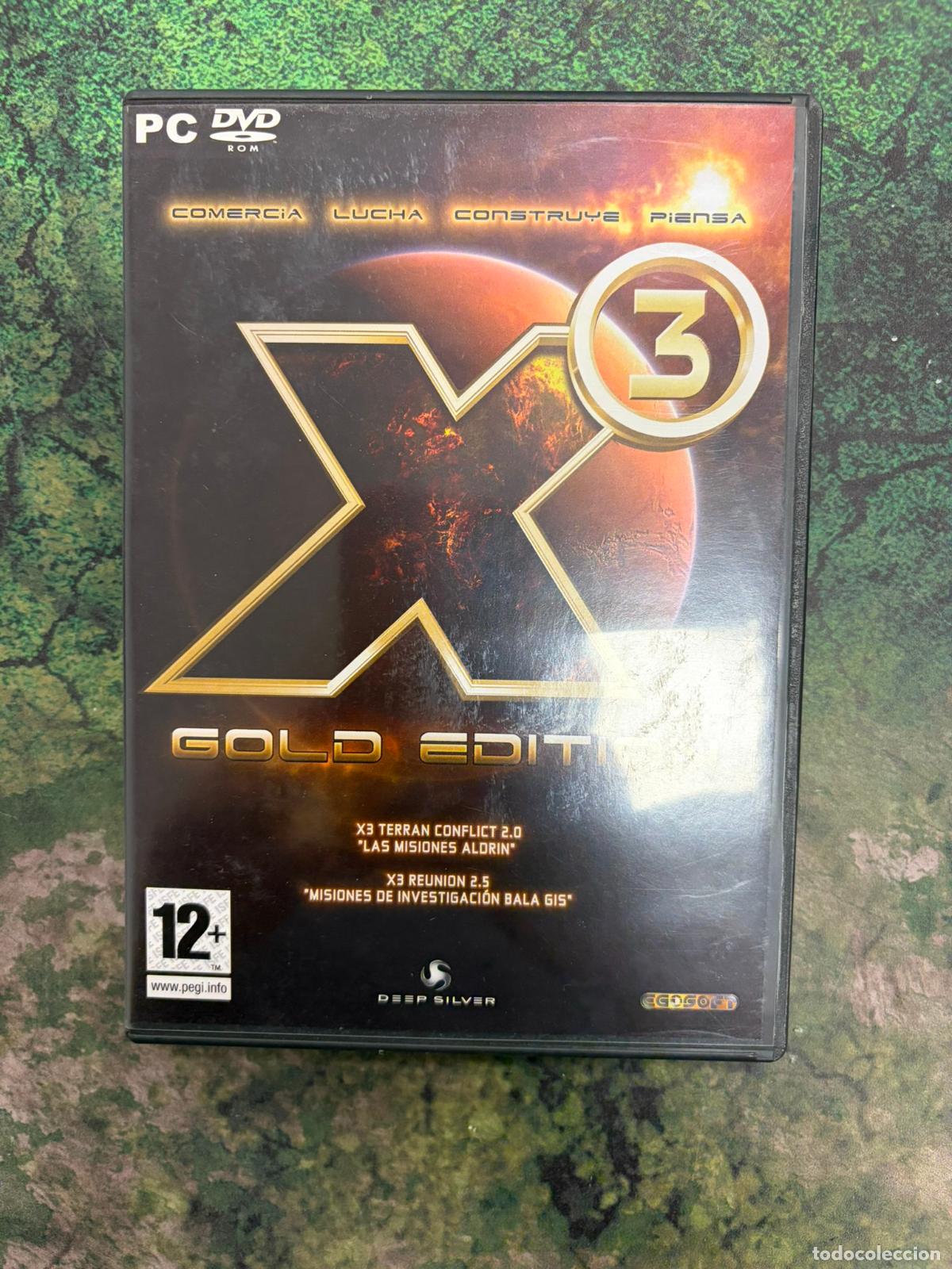 Videojuegos y consolas: X3 GOLD EDITION PC - Esp