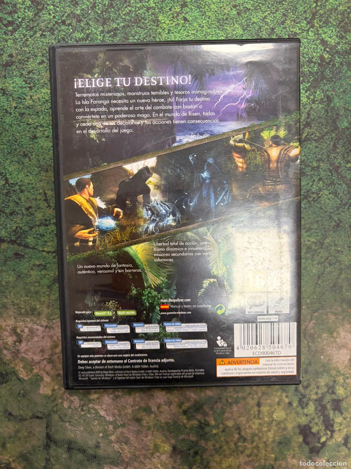 Videojuegos y consolas: Risen - Pc DVD - Edicion espa&ntilde;ola - Foto 3
