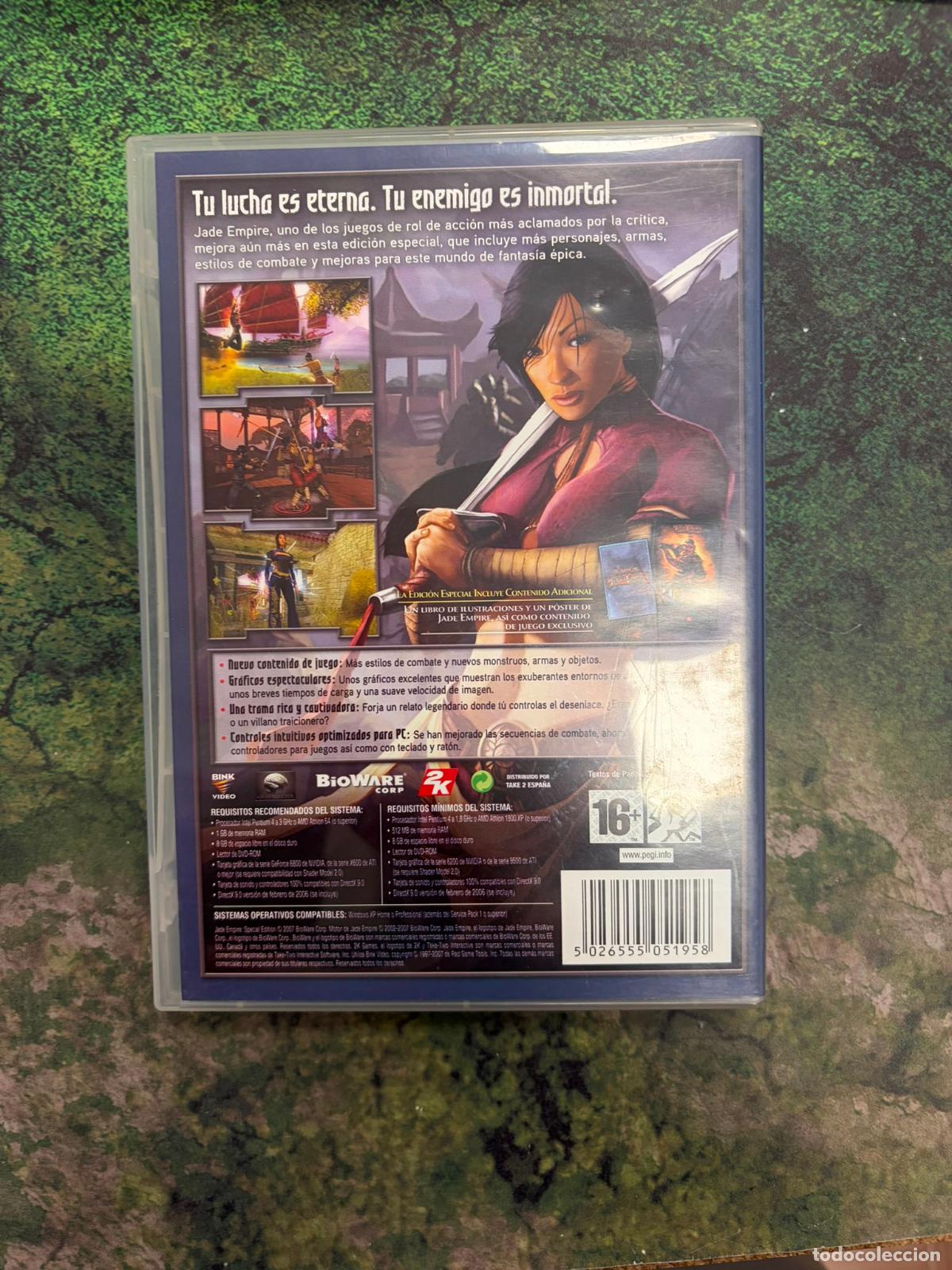 Videojuegos y consolas: JADE EMPIRE - SPECIAL EDITION - PC - - Foto 3