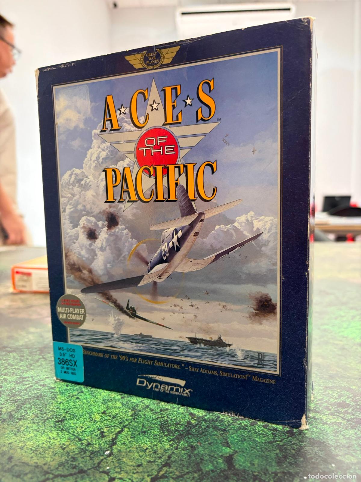 Videojuegos y consolas: Aces of the pacific - Juego pc Caja carton