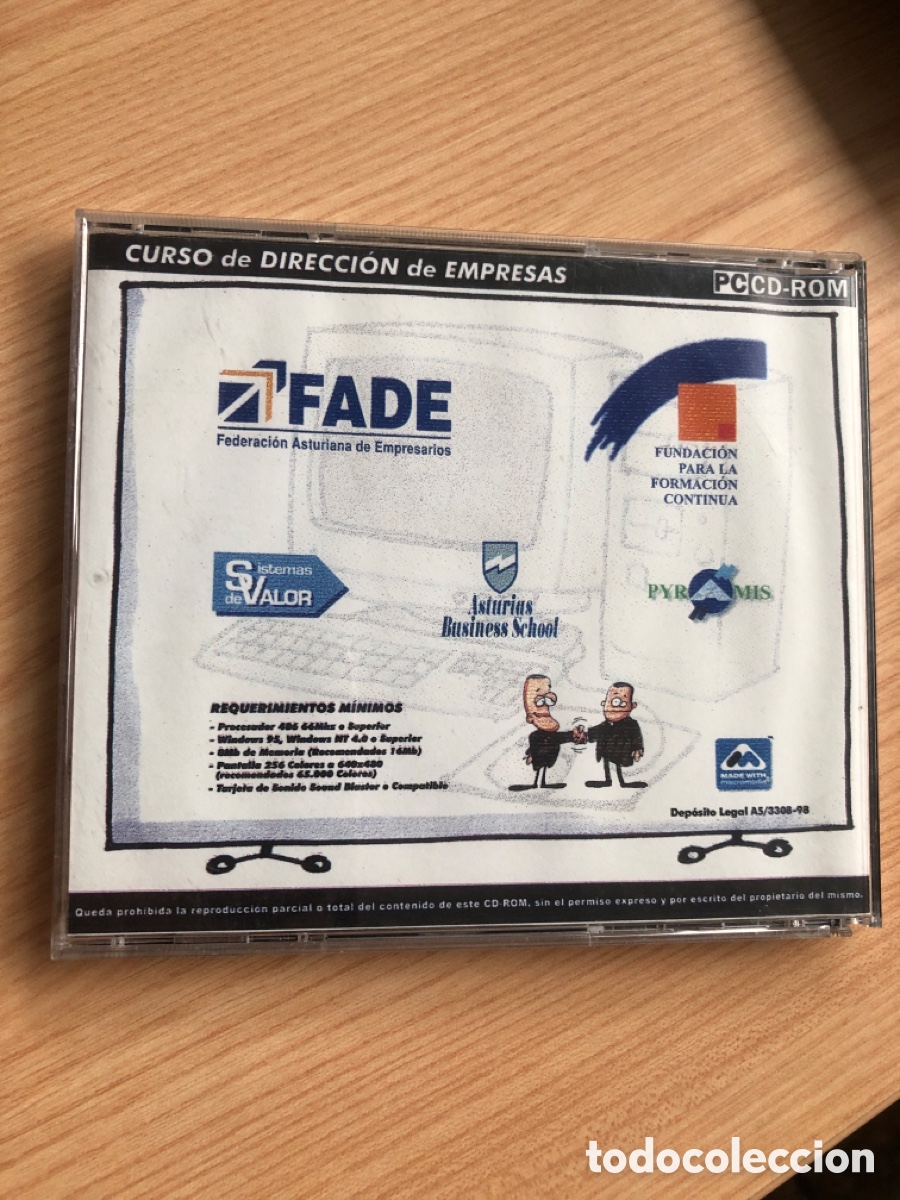 Videojuegos y consolas: CURSO DE DIRECCION DE EMPRESAS CD FADE - Foto 2