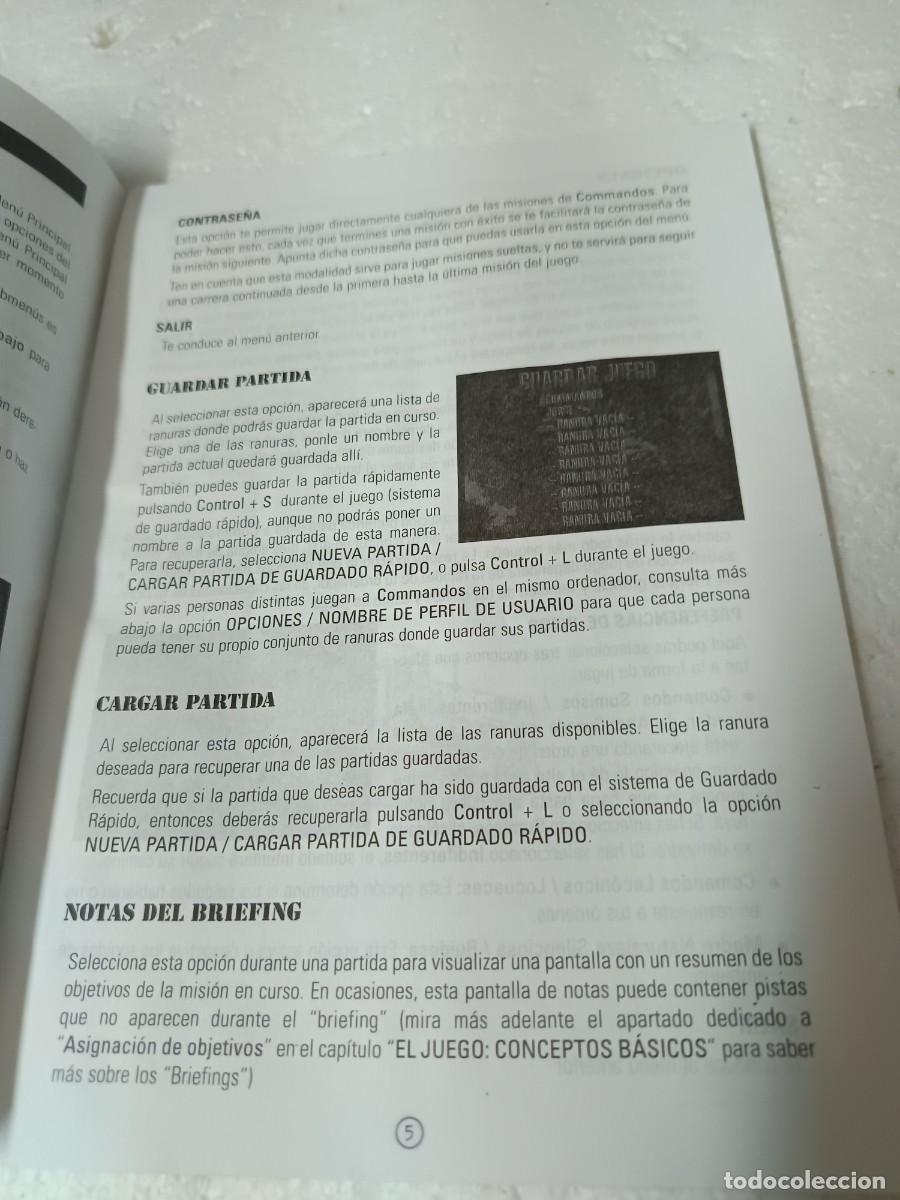 Videojuegos y consolas: Manual de juego caja grande comandos - Foto 3
