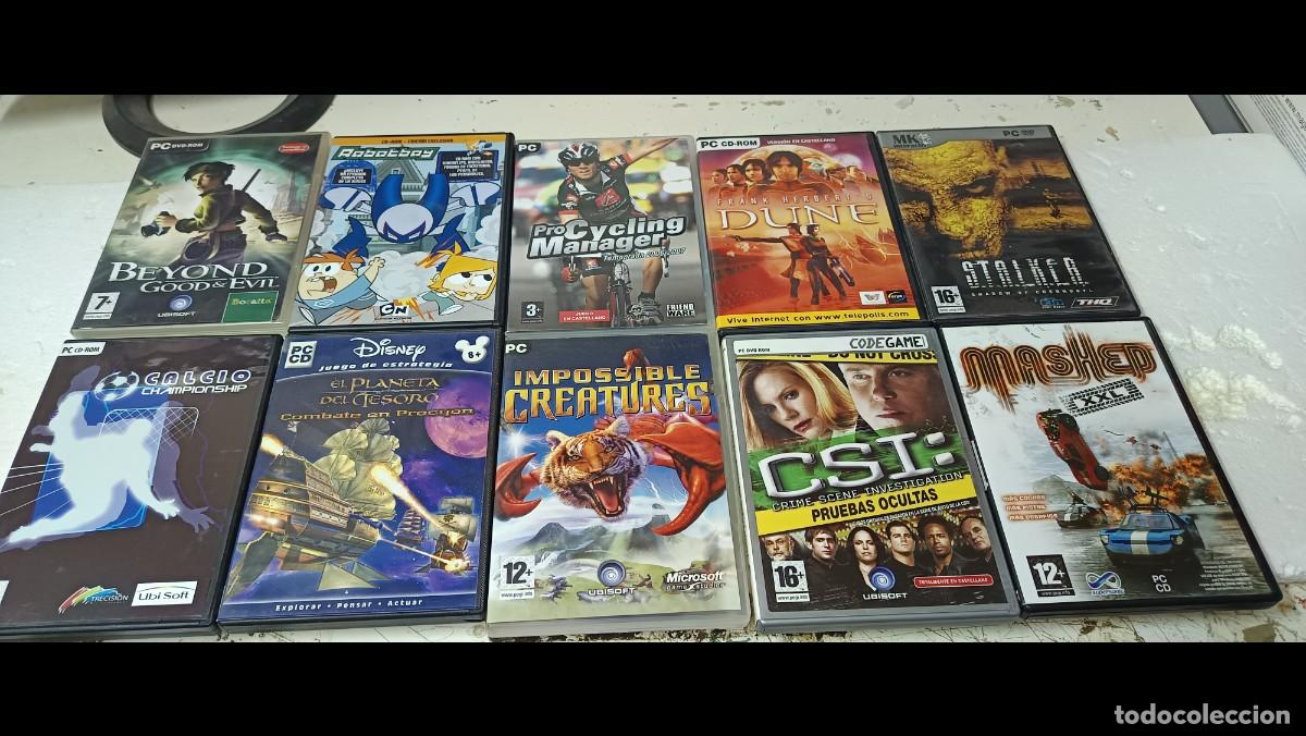 Videojuegos y consolas: Lote de juegos antiguos para pc