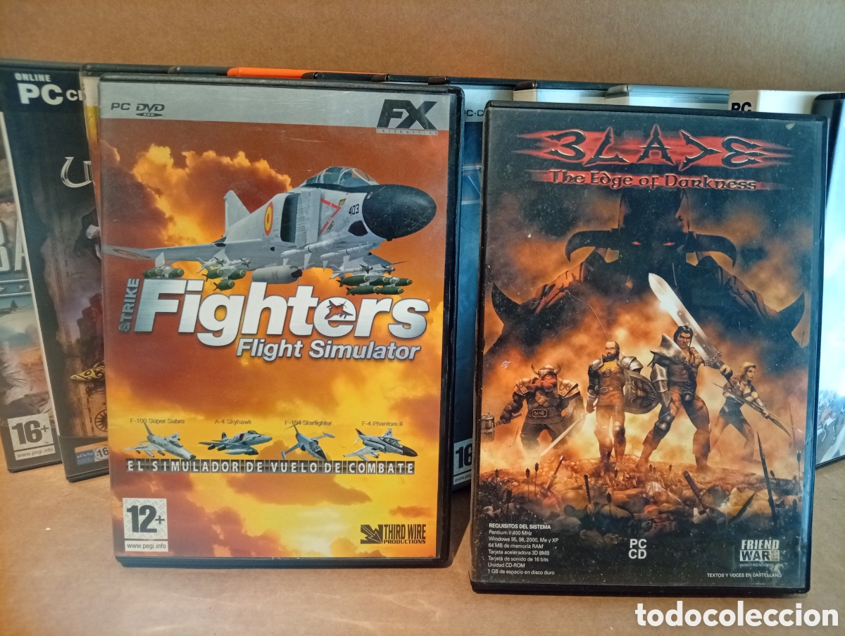 Videojuegos y consolas: LOTE DE 14 JUEGOS PC - Foto 4
