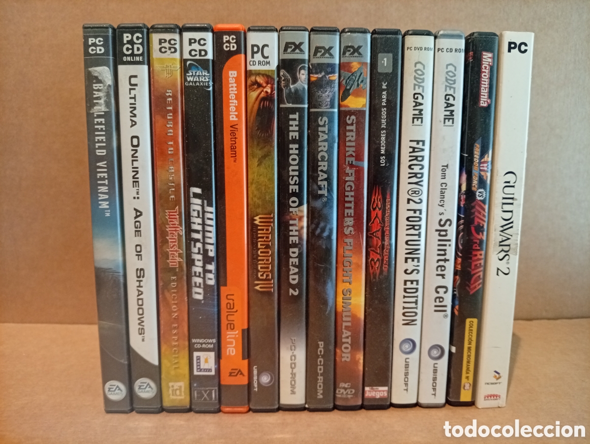 Videojuegos y consolas: LOTE DE 14 JUEGOS PC