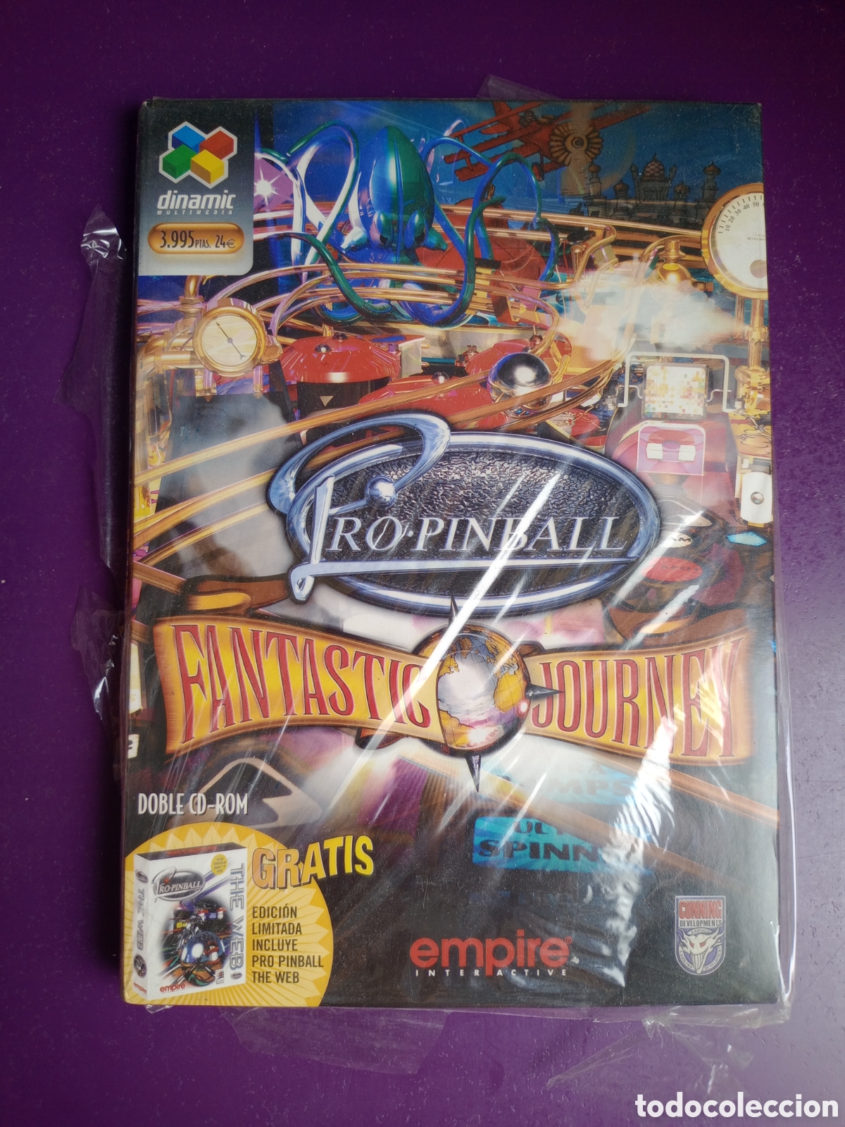 Videojuegos y consolas: PRO-PINBALL - 2 CDS (EDICION EN CAJA) - PC CD ROM - DINAMIC - VIDEOJUEGO VINTAGE - PRECINTADO