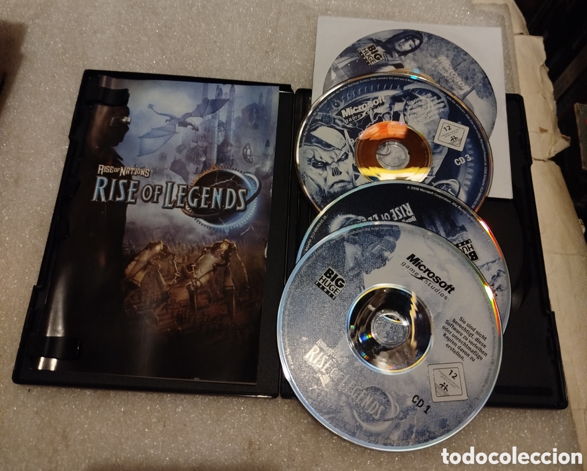 Videojuegos y consolas: Rise of legends. PC. Versi&oacute;n extranjera - Foto 2