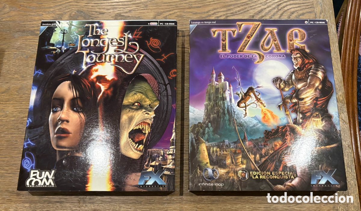 Videogiochi e Consoli: THE LONGEST JOURNEY + TZAR PC EDICI&Oacute;N COLECCIONISTA