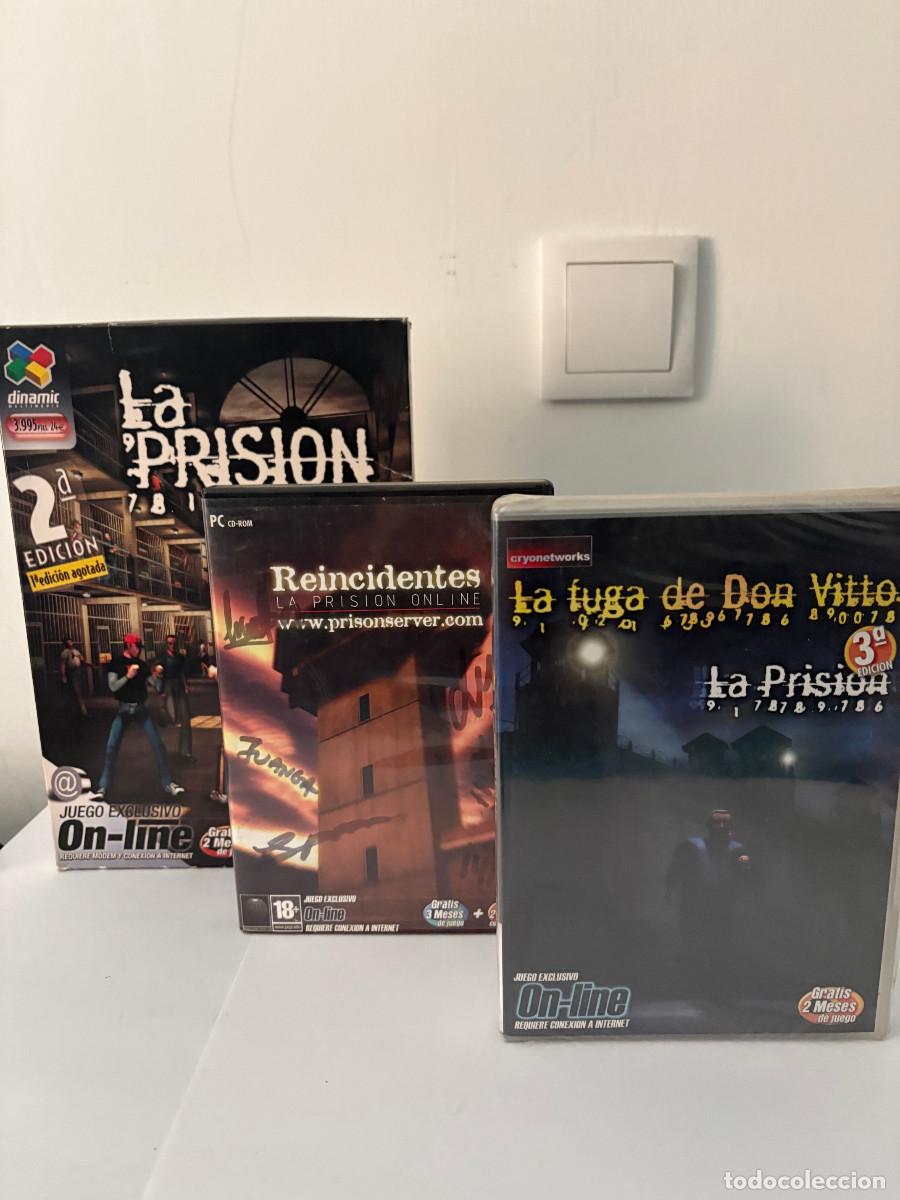 Videojuegos y consolas: La Prision: lote exclusivo de las 3 juegos editados - uno firmado por el equipo de desarrollo!!!