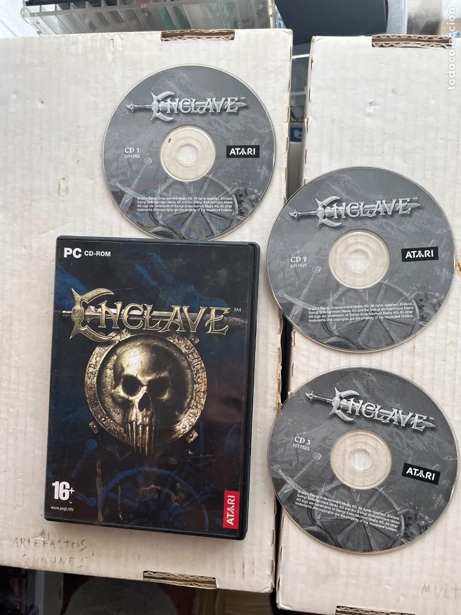 Videojuegos y consolas: ENCLAVE - PC CD KREATEN