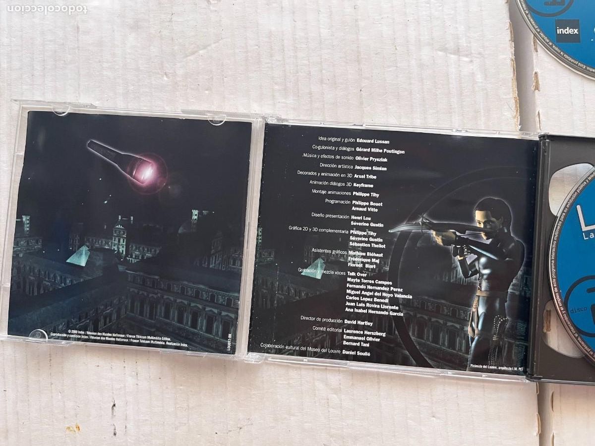 Videojuegos y consolas: LOUVRE LA MALDICION FINAL - PC CD KREATEN - Foto 2