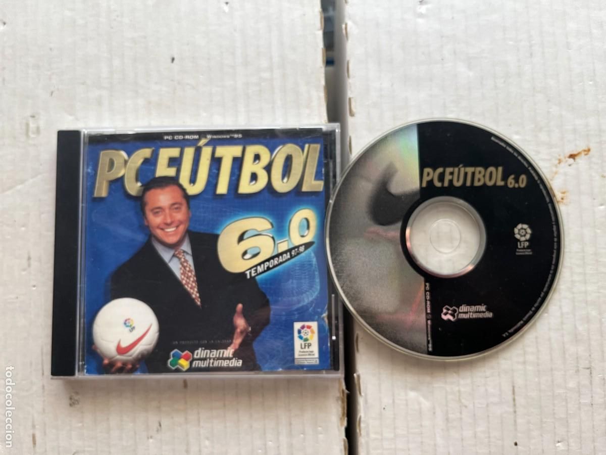 Videojuegos y consolas: PC FUTBOL 6.0 TEMPORADA 97 98 - PC CD KREATEN